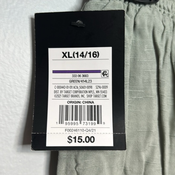 5 for $20! Art Class Loose Green Shorts size XL 14/16 - Picture 3 of 4